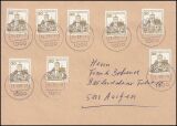 1991  Mehrfachfrankatur - Letterset