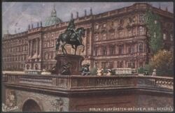 Berlin - Kurfürsten-Brücke mit Schloss