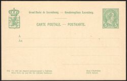 1895  Wertstempel: Großherzog Adolf