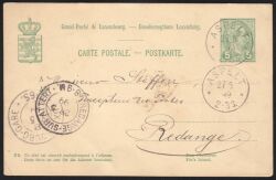 1895  Wertstempel: Großherzog Adolf