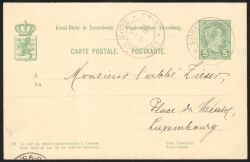 1895  Wertstempel: Großherzog Adolf