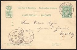 1895  Wertstempel: Großherzog Adolf