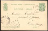 1895  Wertstempel: Großherzog Adolf