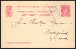 1895  Wertstempel: Großherzog Adolf