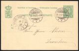 1903  Wertstempel: Großherzog Adolf - ohne...