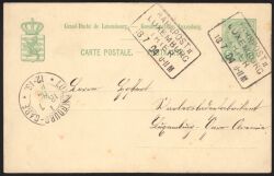 1903  Wertstempel: Großherzog Adolf - ohne Fußnote