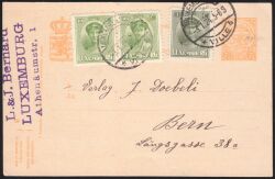 1919  Wertstempel: Neue Wappenzeichnung - Inlandsausführung