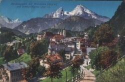 83471  Berchtesgarden mit Watzmann