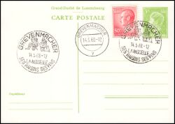 1958  Wertstempel: Großherzogin Charlotte