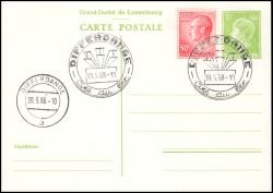 1958  Wertstempel: Groherzogin Charlotte