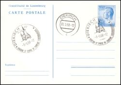 1966  Wertstempel: Großherzog Jean
