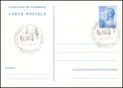 1966  Wertstempel: Großherzog Jean