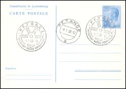 1966  Wertstempel: Großherzog Jean