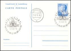 1966  Wertstempel: Großherzog Jean