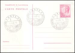 1966  Wertstempel: Großherzog Jean