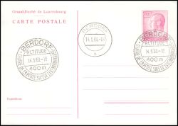 1966  Wertstempel: Großherzog Jean