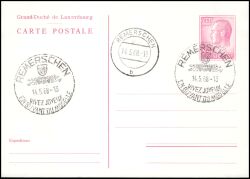 1966  Wertstempel: Großherzog Jean