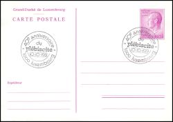 1980  Wertstempel: Großherzog Jean