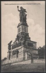 Nationaldenkmal auf dem Niederwald am Rhein