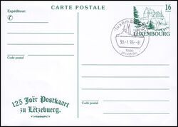 1995  Postkarte in neuer Wertstufe