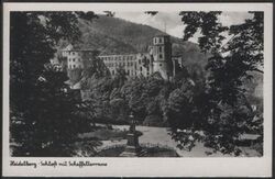 Heidelberg - Schloß mit Scheffelterrasse