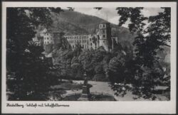 Heidelberg - Schlo mit Scheffelterrasse