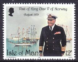 1980  Besuch von Knig Olav V. im August 1979