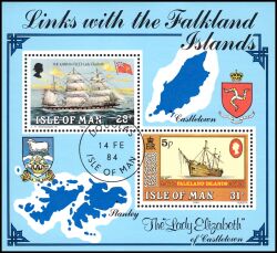 1984  Historische Verbindung mit den Falklandinseln