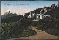 Eisenach - Fritz Reuter-Villa mit Wartburg