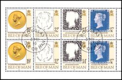 1990  150 Jahre Briefmarken - aus Markenheftchen