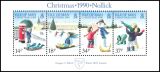 1990  Weihnachten: Kinderspiele im Schnee