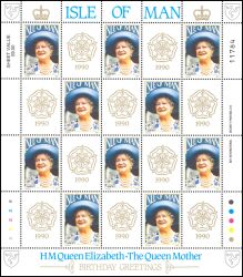 1990  90. Geburtstag von Königinmutter