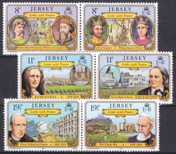 1982  Historische Verbindung zwischen Jersey und Frankreich