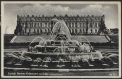 Schloß Herrenchimsee mit Latonabrunnen