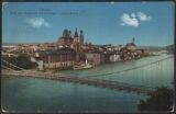 Passau - Niederhaus mit Prinzregent Luitpold-Brücke