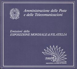 1985  Internationale Briefmarkenausstellung ITALIA 85