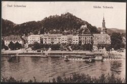 Bad Schandau in der Sächs. Schweiz