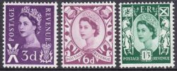 1958  Freimarken: Königin Elisabeth II.