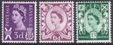 1958  Freimarken: Königin Elisabeth II.