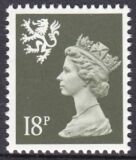 1987  Freimarke: Königin Elisabeth II.