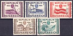 1955  10 Jahre Wiederherstellung der Unabhängigkeit der Republik Österreich
