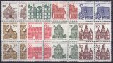1964  Freimarken: Deutsche Bauwerke aus Bogen