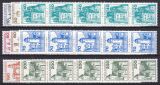1977  Freimarken: Burgen und Schlösser aus Rollen