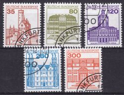 1982  Freimarken: Burgen & Schlösser aus Bogen