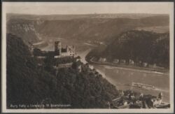 St. Goarshausen - Burg Katz und Loreley