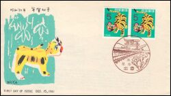 1961  Neujahr: Jahr des Tigers