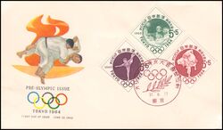 1962  Olympische Sommerspiele 1964 in Tokyo