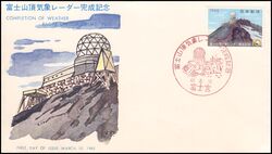 1965  Ausbau der Fujisan-Wetterstation