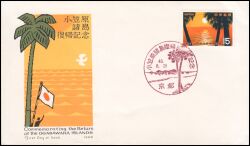 1968  Rückgabe der Ogasawara-Inseln