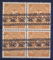 1948  Freimarken: Ziffernserie mit Bandaufdruck  62 I